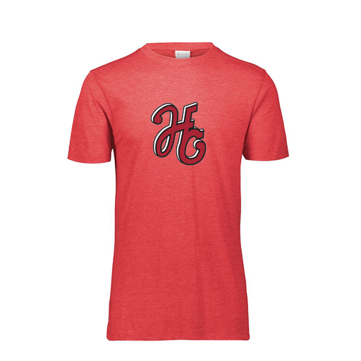 [3066.V96.S-LOGO1] Youth Ultra-blend T-Shirt (Youth S, Red, Logo 1)