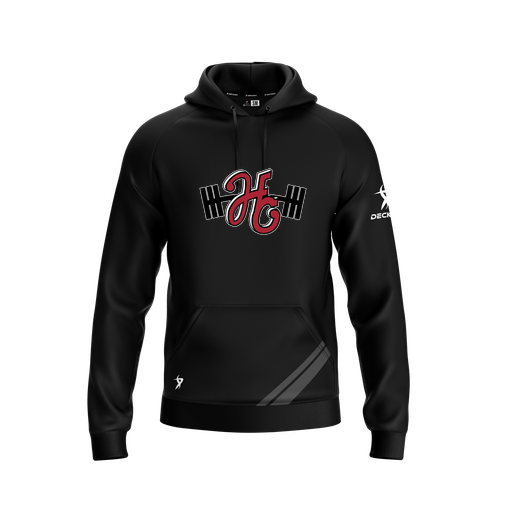 [FOLHSMBK-YXS-LOGO3] Decker Summit Hoodie (Youth XS, Black, Logo 3)