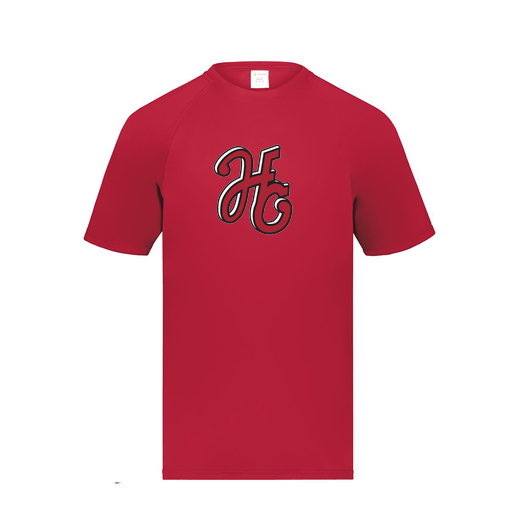 [2790.083.S-LOGO1] Men's Smooth Sport T-Shirt (Adult S, Red, Logo 1)