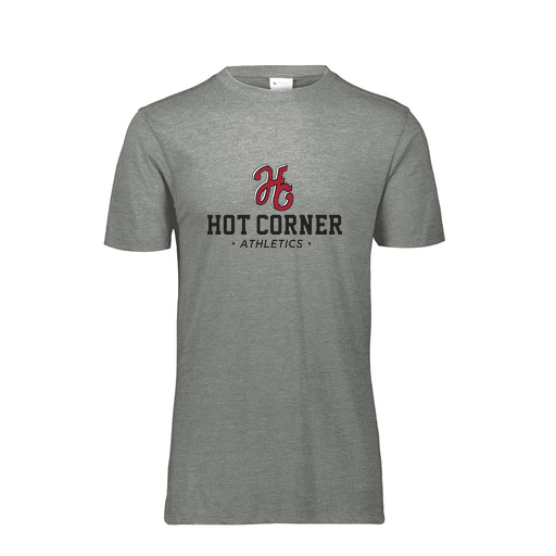 [FTSCUBGY-AS-LOGO2] Decker Men's Tri-Blend T-Shirt - Short Sleeve (Adult S, Gray, Logo 2)