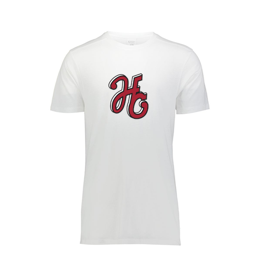 [FTSCUBWH-YS-LOGO1] Decker Youth Tri-Blend T-Shirt - Short Sleeve (Youth S, White, Logo 1)