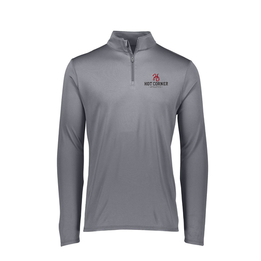 [FTLQFLGY-FAXS-LOGO2] Decker Women's Flex-Lite 1/4 Zip Shirt (Female Adult XS, Gray, Logo 2)