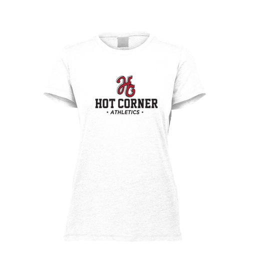 [FTSCUBWH-FAXS-LOGO2] Decker Women's Tri-Blend T-Shirt - Short Sleeve (Female Adult XS, White, Logo 2)