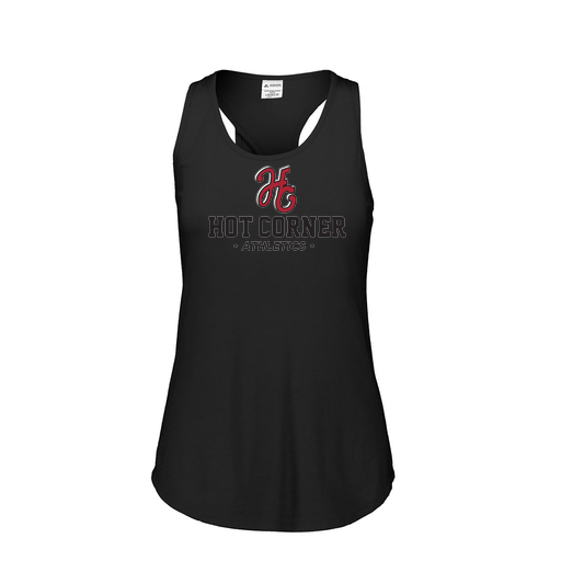 [3078.K94.S-LOGO2] Ladies Tri Blend Tank Top (Female Adult S, Black, Logo 2)