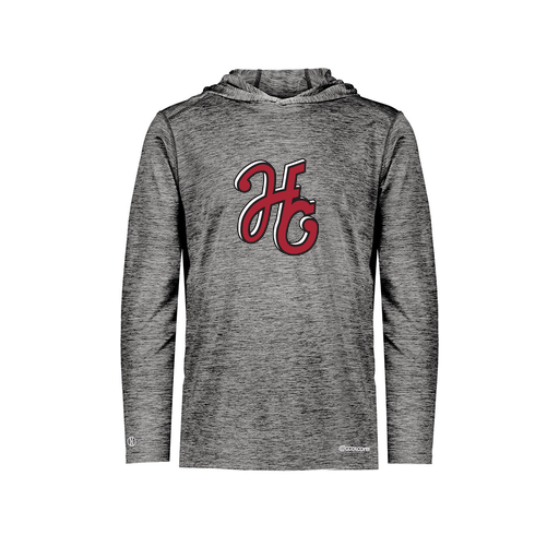 [FOLHCGBK-AS-LOGO1] Decker Men's Charge Hoodie (Adult S, Black, Logo 1)