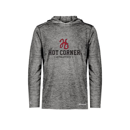 [FOLHCGBK-AS-LOGO2] Decker Men's Charge Hoodie (Adult S, Black, Logo 2)