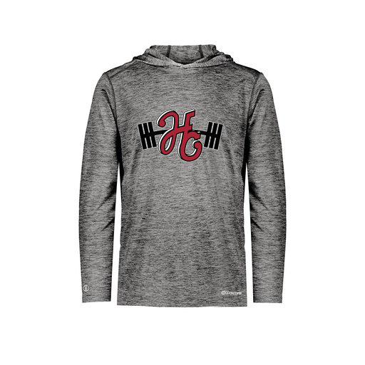 [FOLHCGBK-AS-LOGO3] Decker Men's Charge Hoodie (Adult S, Black, Logo 3)