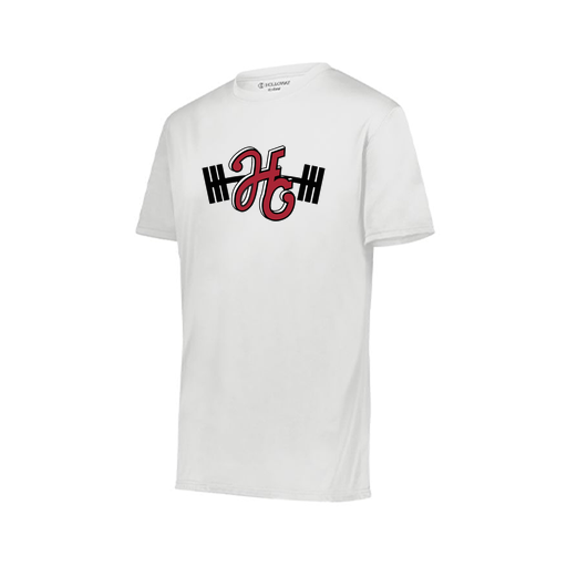 [222818.005.S-LOGO3] Men's Movement Dri Fit Shirt (Adult S, White, Logo 3)