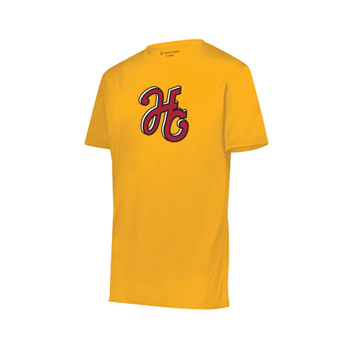 [222818.025.S-LOGO1] Men's Movement Dri Fit Shirt (Adult S, Athletic Gold, Logo 1)