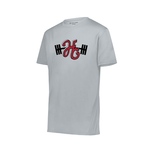 [222819.099.XXS-LOGO3] Youth Movement Dri Fit Shirt (Youth XXS, Silver, Logo 3)